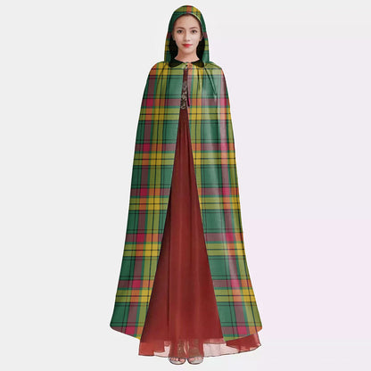 MacMillan Old Ancient Tartan Plaid Hooded Cloak