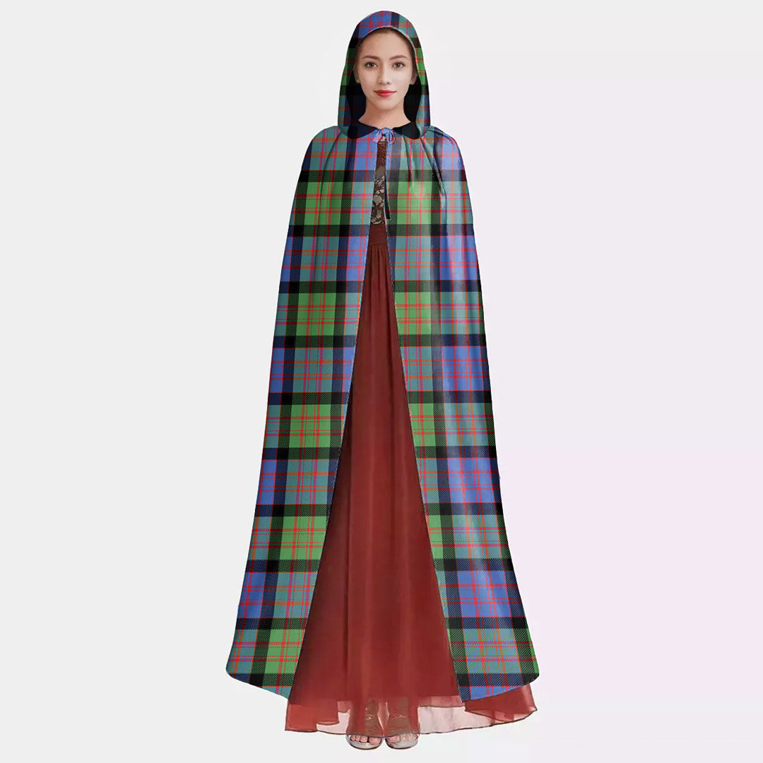 MacDonald Ancient Tartan Plaid Hooded Cloak