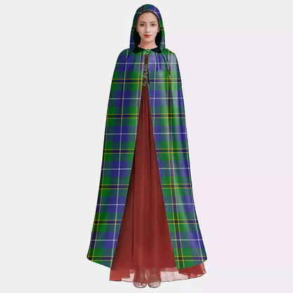 Turnbull Hunting Tartan Plaid Hooded Cloak