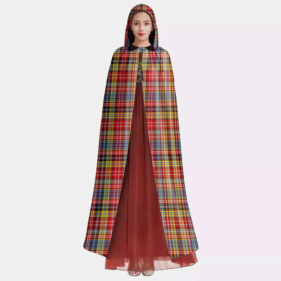 Ogilvie of Airlie Ancient Tartan Plaid Hooded Cloak