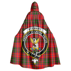 Stewart of Appin Modern Tartan Crest Hooded Cloak