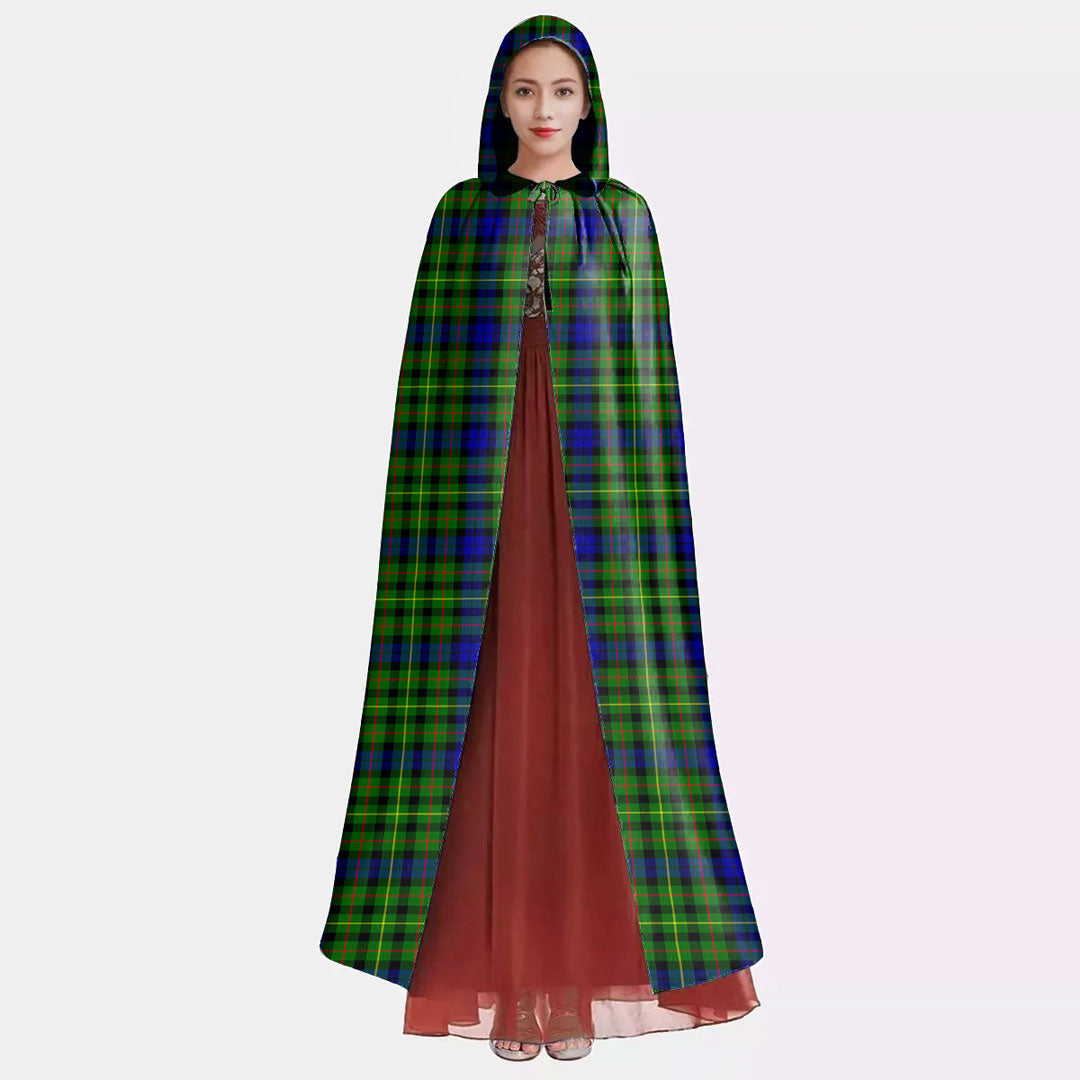 Rollo Modern Tartan Plaid Hooded Cloak