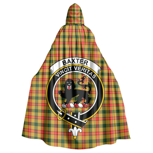 Baxter Tartan Crest Hooded Cloak