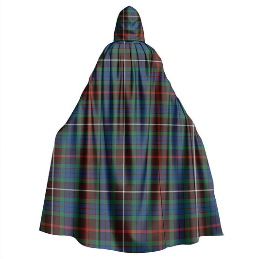 Fraser Hunting Ancient Tartan Plaid Hooded Cloak