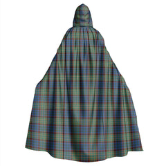 Nicolson Hunting Ancient Tartan Plaid Hooded Cloak