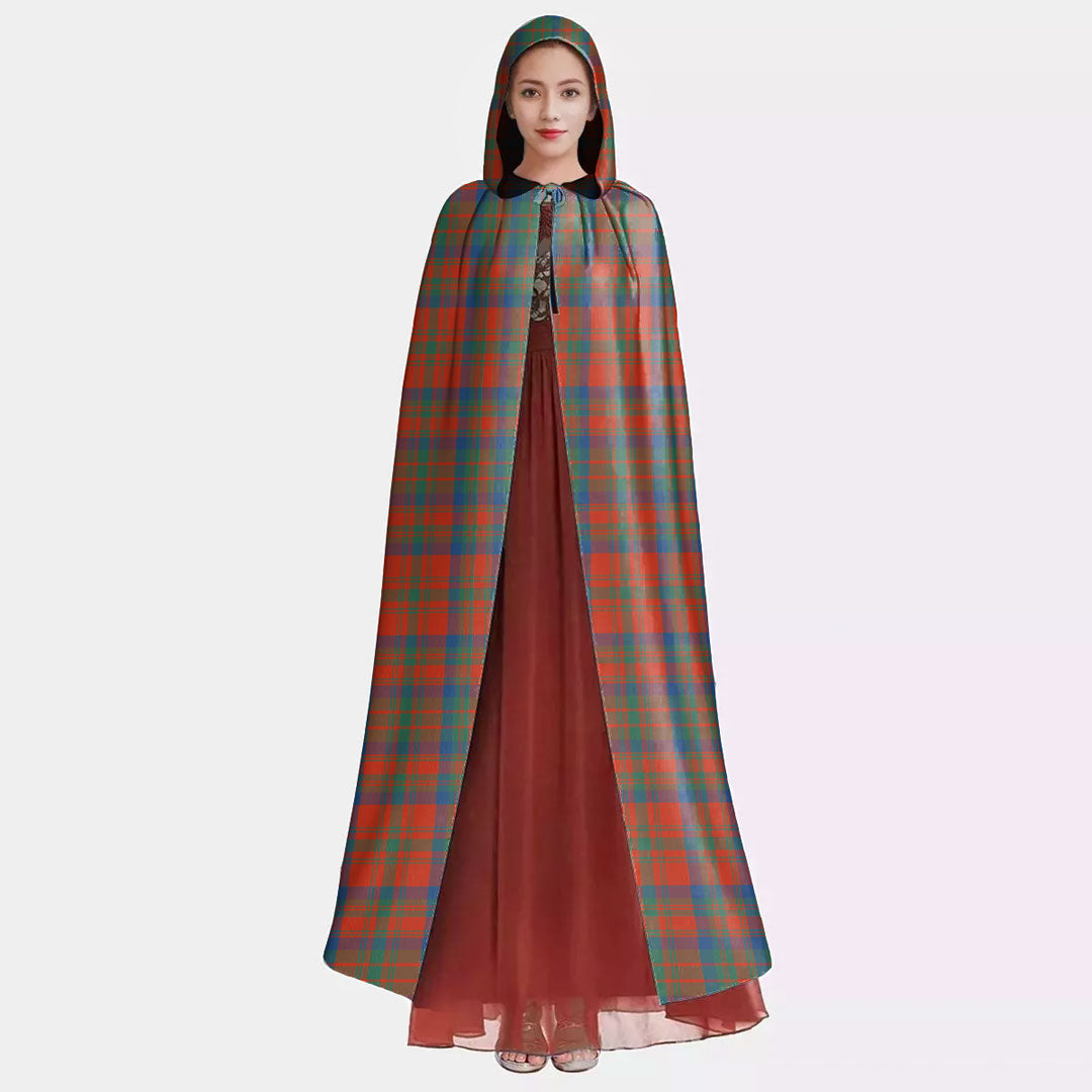 Matheson Ancient Tartan Plaid Hooded Cloak