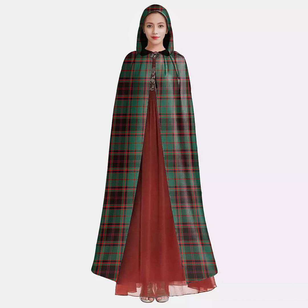 Buchan Ancient Tartan Plaid Hooded Cloak