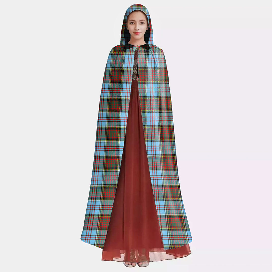 Anderson Ancient Tartan Plaid Hooded Cloak