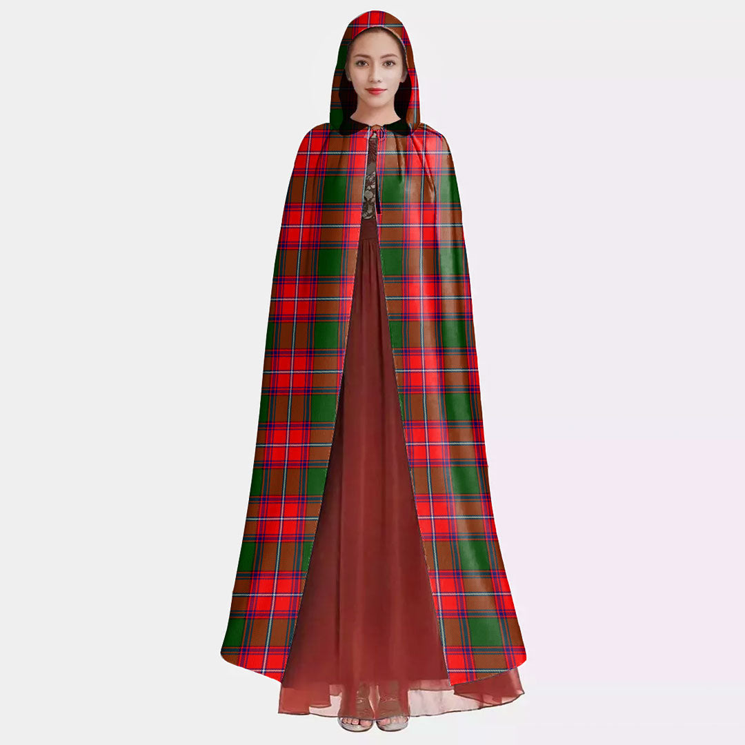Rattray Modern Tartan Plaid Hooded Cloak