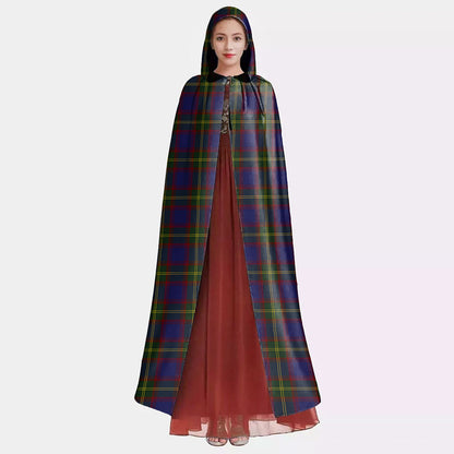 Durie Tartan Plaid Hooded Cloak