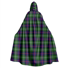Sutherland Modern Tartan Plaid Hooded Cloak
