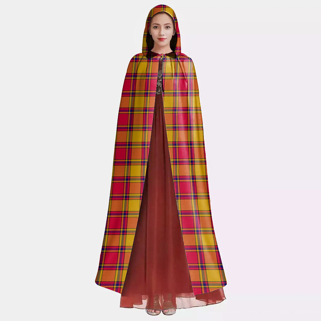 Scrymgeour Tartan Plaid Hooded Cloak