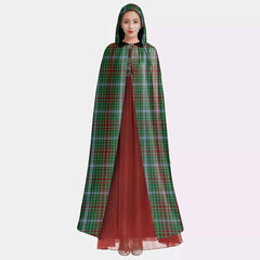 Gayre Tartan Plaid Hooded Cloak