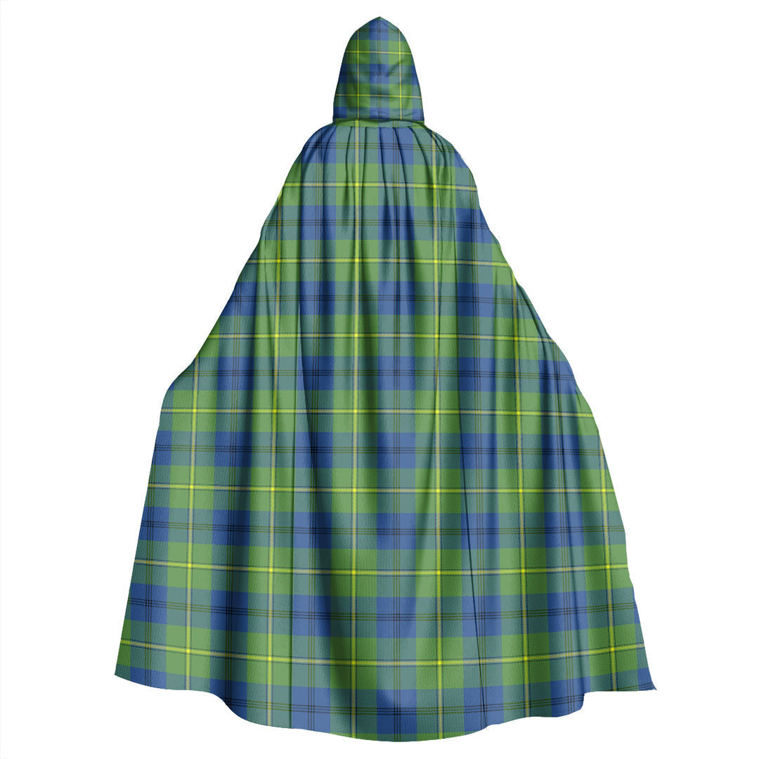 Johnston Ancient Tartan Plaid Hooded Cloak