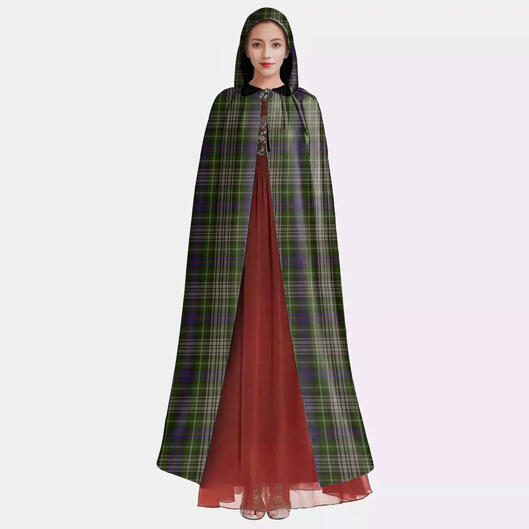 Davidson Tulloch Dress Tartan Plaid Hooded Cloak