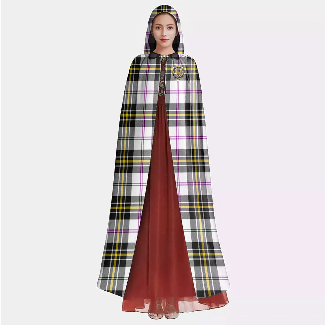 MacPherson Dress Modern Tartan Crest Hooded Cloak