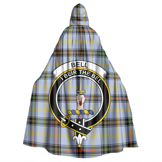 Bell of the Borders Tartan Crest Hooded Cloak