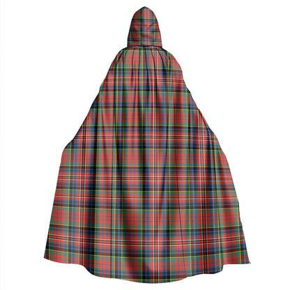 MacPherson Ancient Tartan Plaid Hooded Cloak