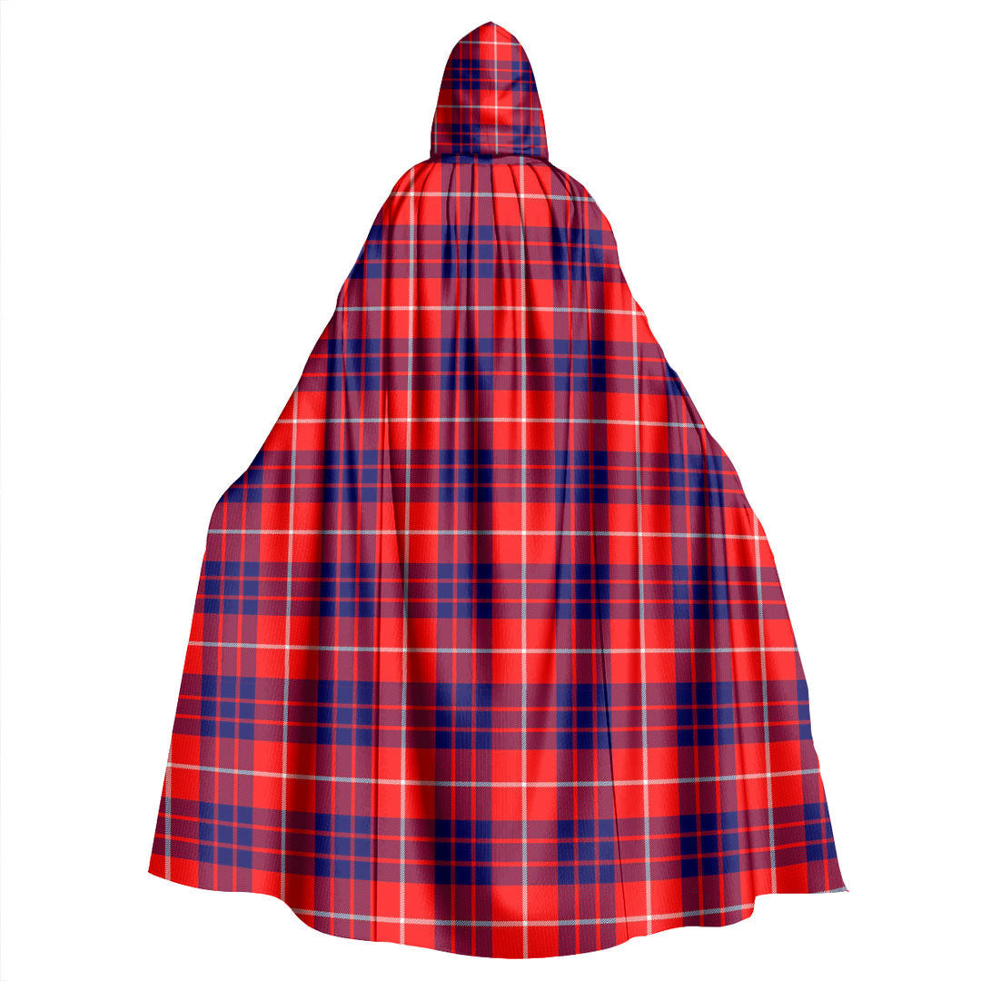 Hamilton Modern Tartan Plaid Hooded Cloak