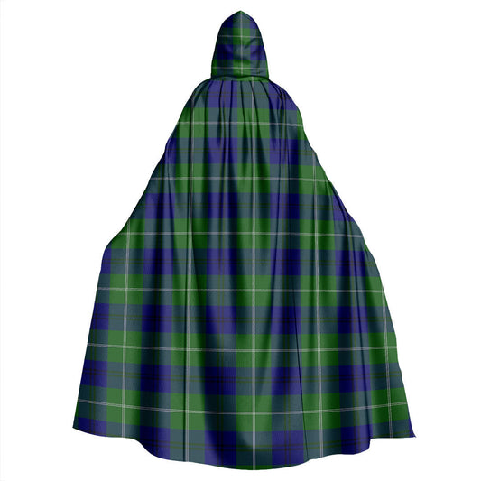 Oliphant Modern Tartan Plaid Hooded Cloak