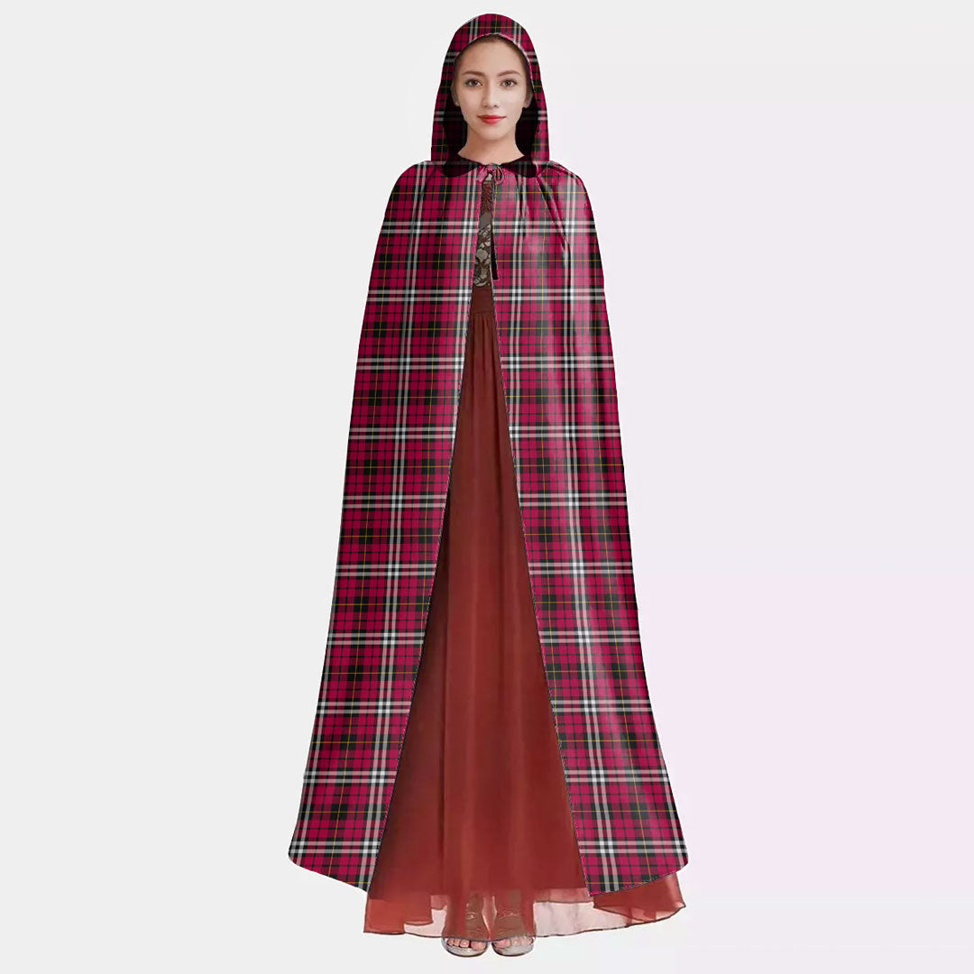 Little Tartan Plaid Hooded Cloak