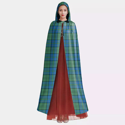 Lockhart Tartan Plaid Hooded Cloak