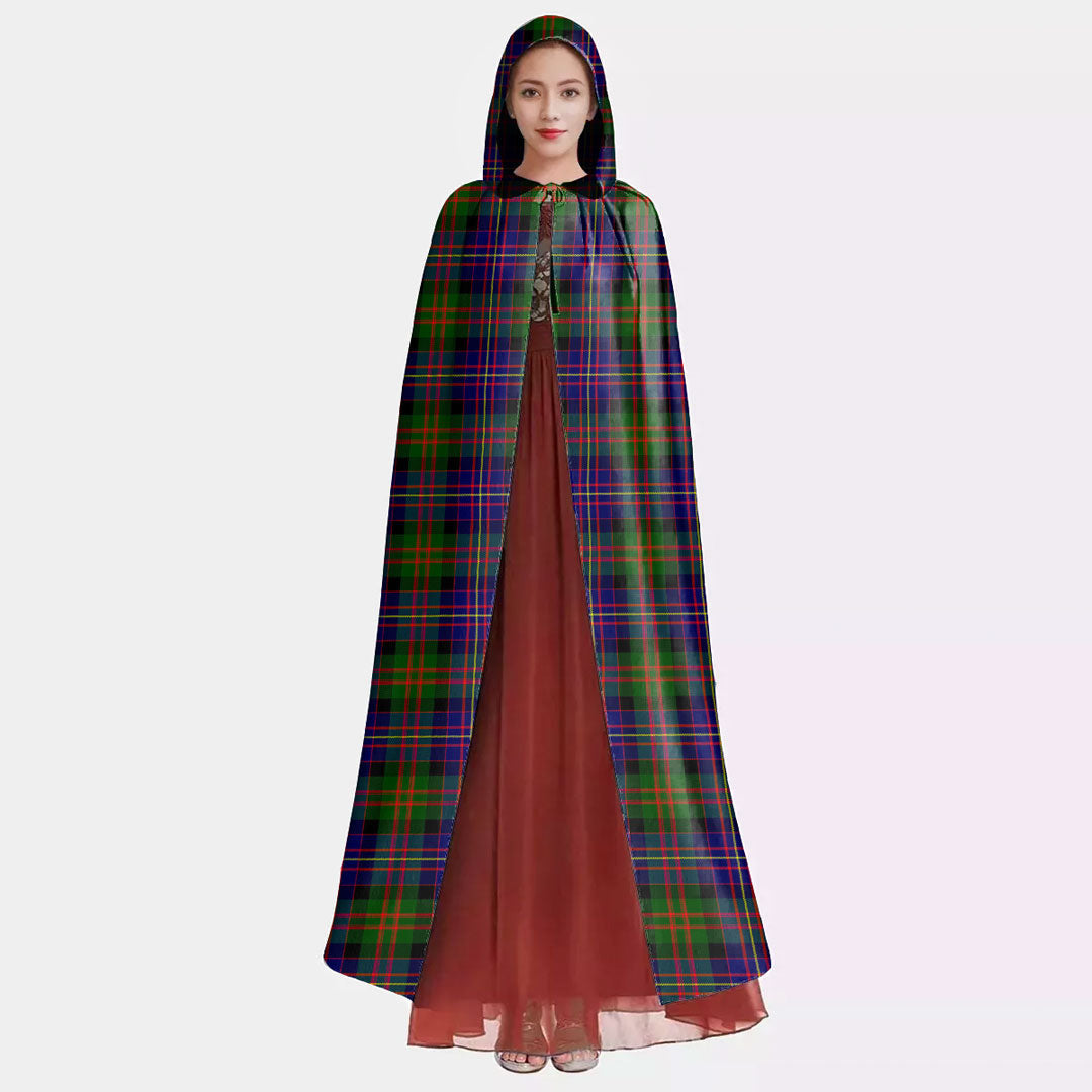 Cameron of Erracht Modern Tartan Plaid Hooded Cloak