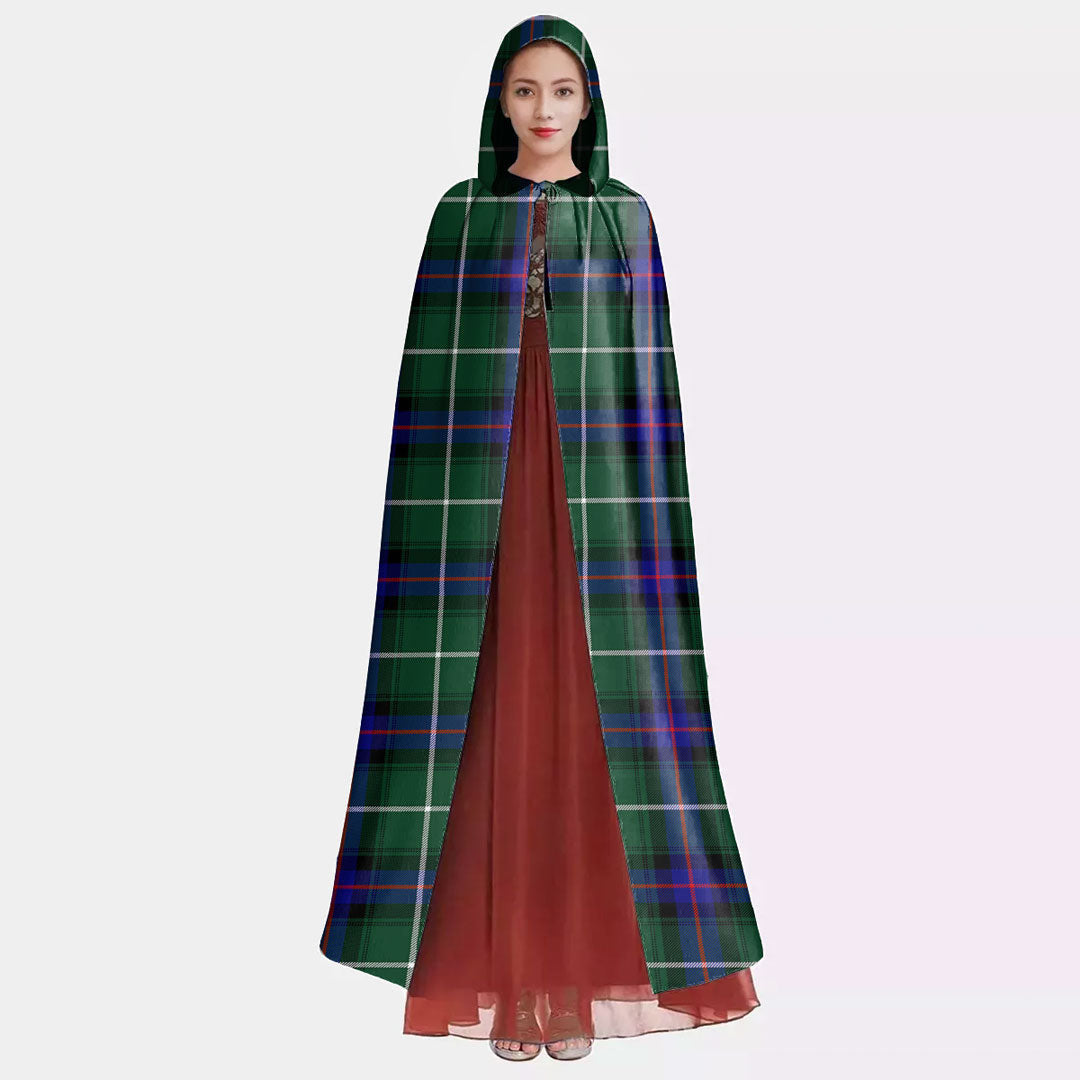 MacDonald of the Isles Hunting Modern Tartan Plaid Hooded Cloak