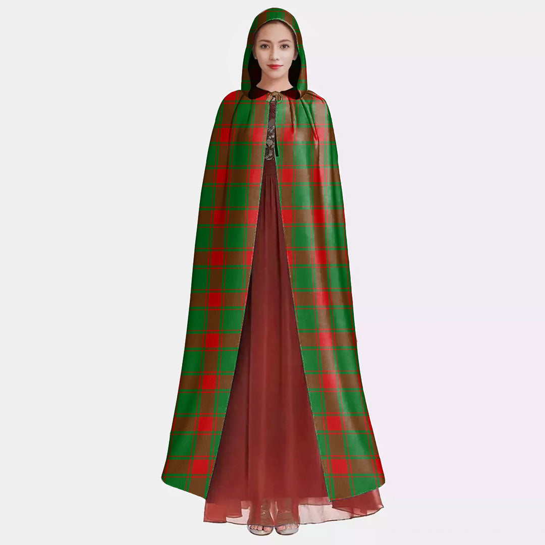 Middleton Modern Tartan Plaid Hooded Cloak