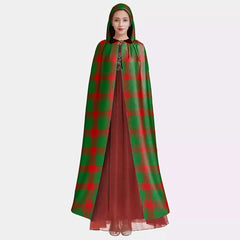 Middleton Modern Tartan Plaid Hooded Cloak