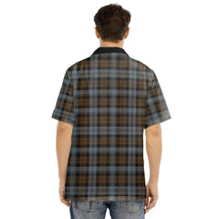 BlackWatch Weathered Tartan Plaid Hawaii Shirt
