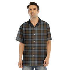 BlackWatch Weathered Tartan Plaid Hawaii Shirt