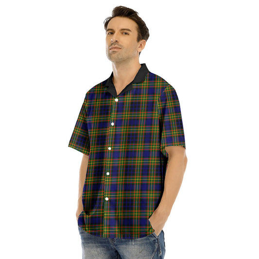 Clelland Modern Tartan Plaid Hawaii Shirt