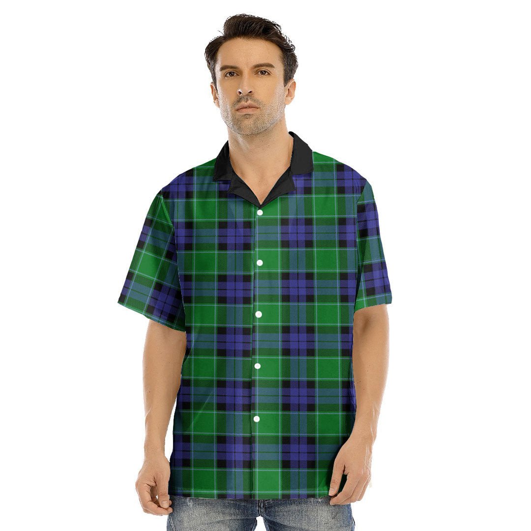 Graham of Menteith Modern Tartan Plaid Hawaii Shirt