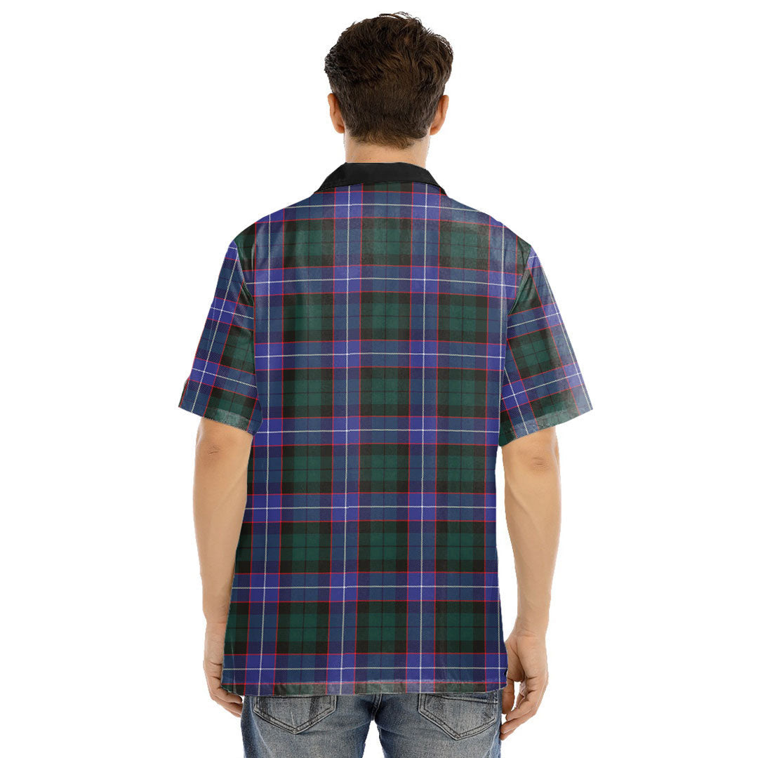 Hunter Modern Tartan Plaid Hawaii Shirt