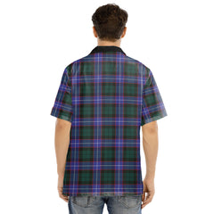 Hunter Modern Tartan Plaid Hawaii Shirt