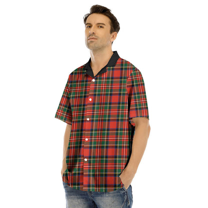 Stewart Royal Modern Tartan Plaid Hawaii Shirt