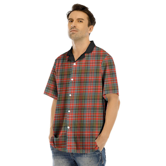 MacPherson Weathered Tartan Plaid Hawaii Shirt