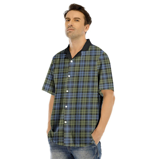 Campbell Faded Tartan Plaid Hawaii Shirt