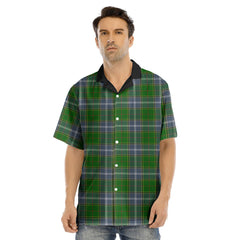 Pringle Tartan Plaid Hawaii Shirt