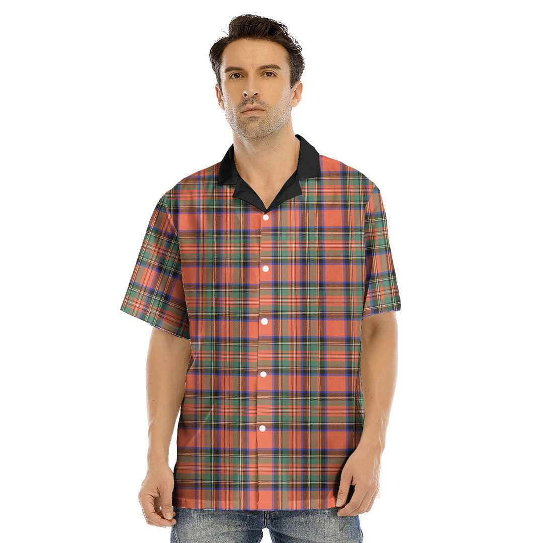 Stewart Royal Ancient Tartan Plaid Hawaii Shirt