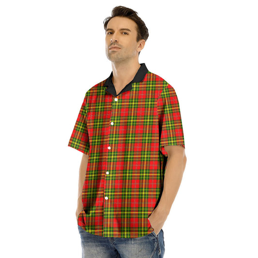 Leask Tartan Plaid Hawaii Shirt