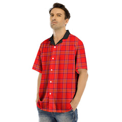 Burnett Modern Tartan Plaid Hawaii Shirt