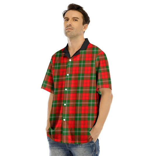 Lennox Modern Tartan Plaid Hawaii Shirt