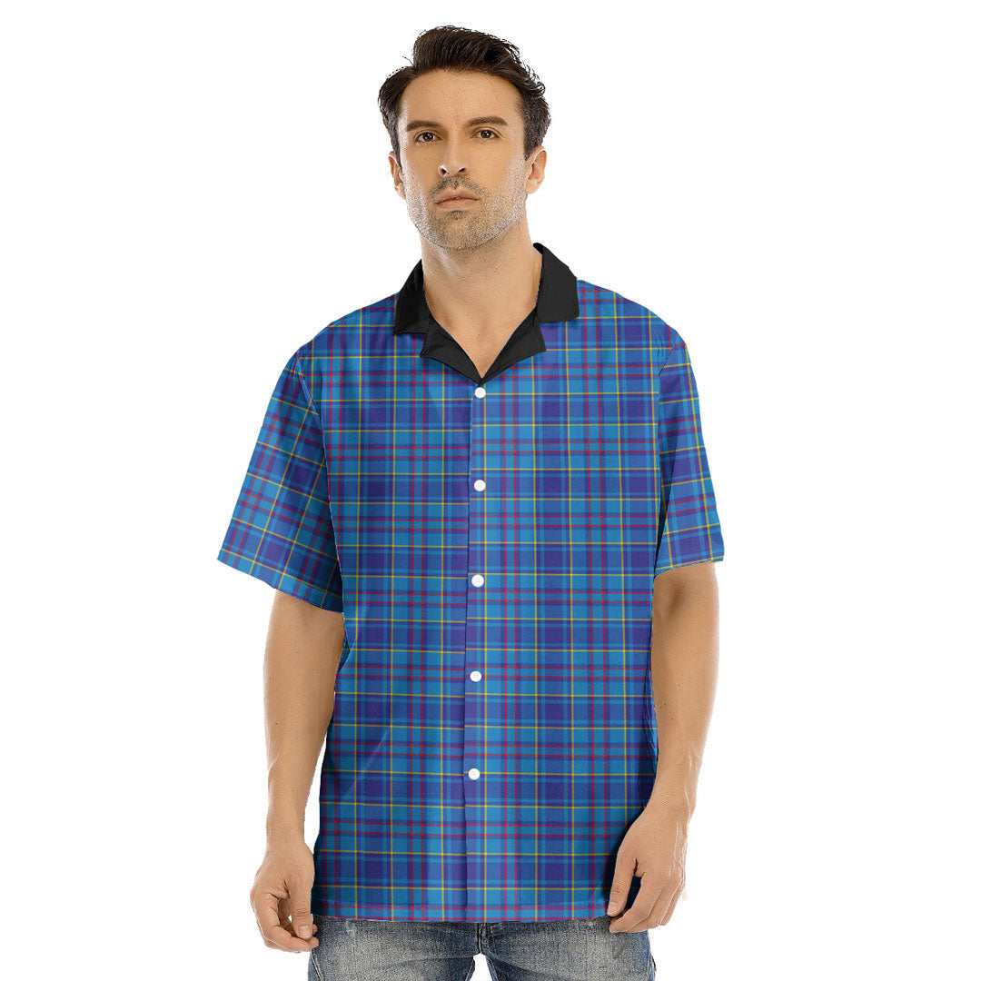 Mercer Modern Tartan Plaid Hawaii Shirt