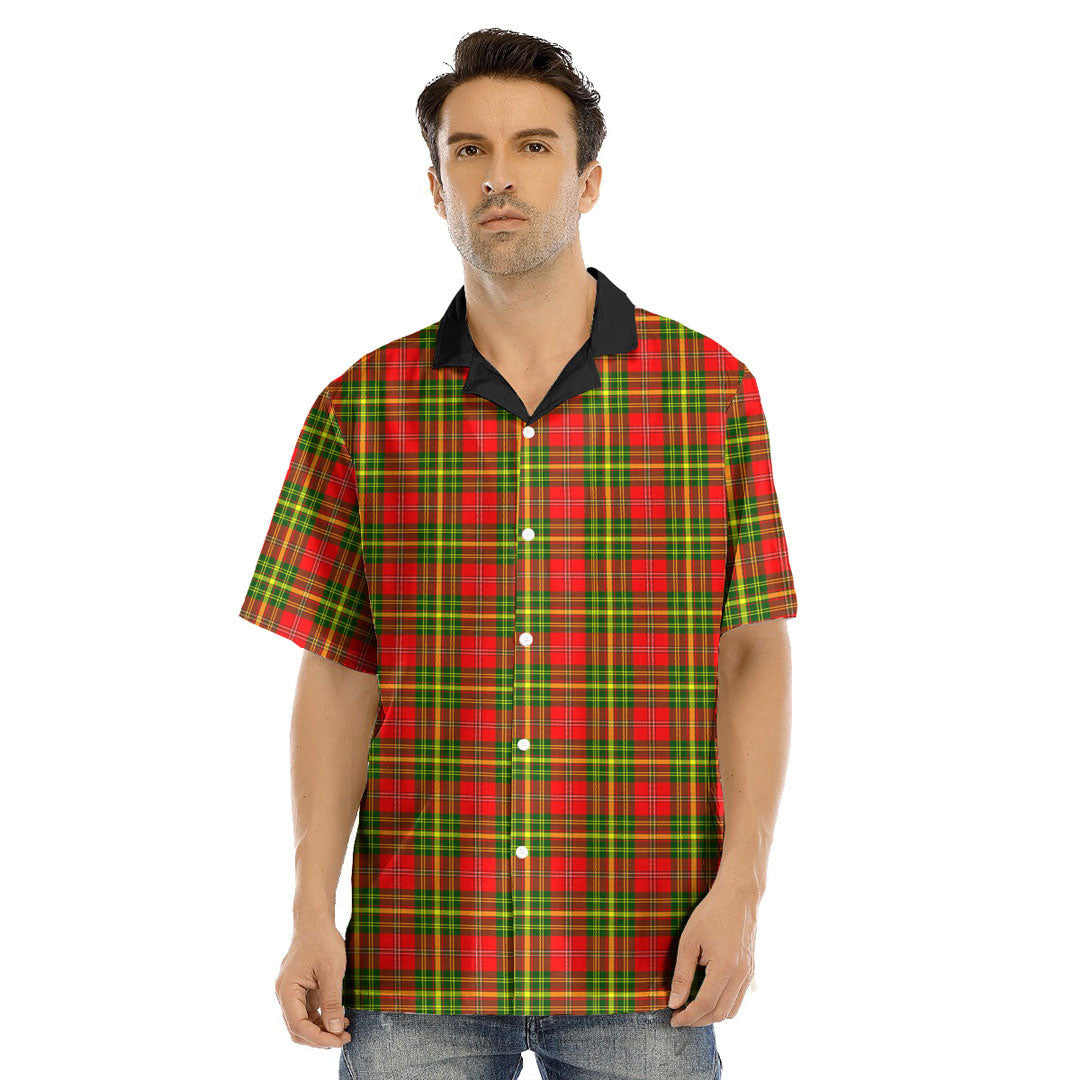 Leask Tartan Plaid Hawaii Shirt