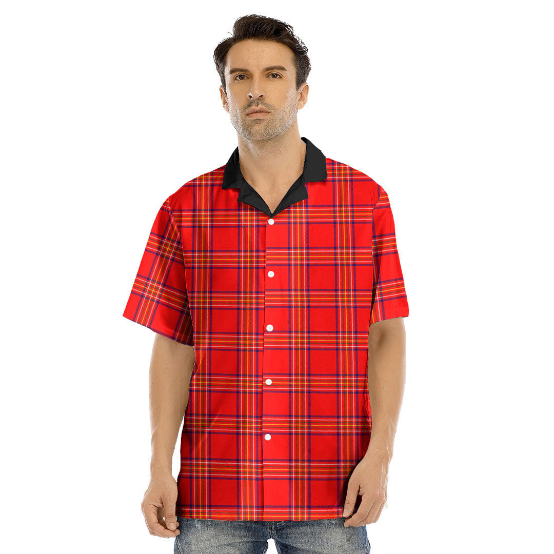 Burnett Modern Tartan Plaid Hawaii Shirt