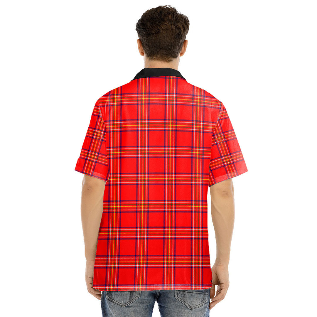 Burnett Modern Tartan Plaid Hawaii Shirt