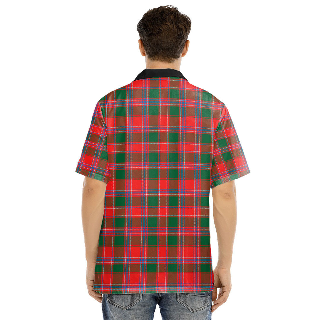 Dalziel Modern Tartan Plaid Hawaii Shirt