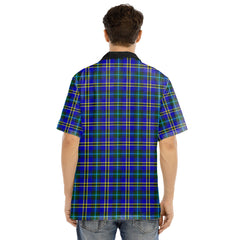 Weir Modern Tartan Plaid Hawaii Shirt